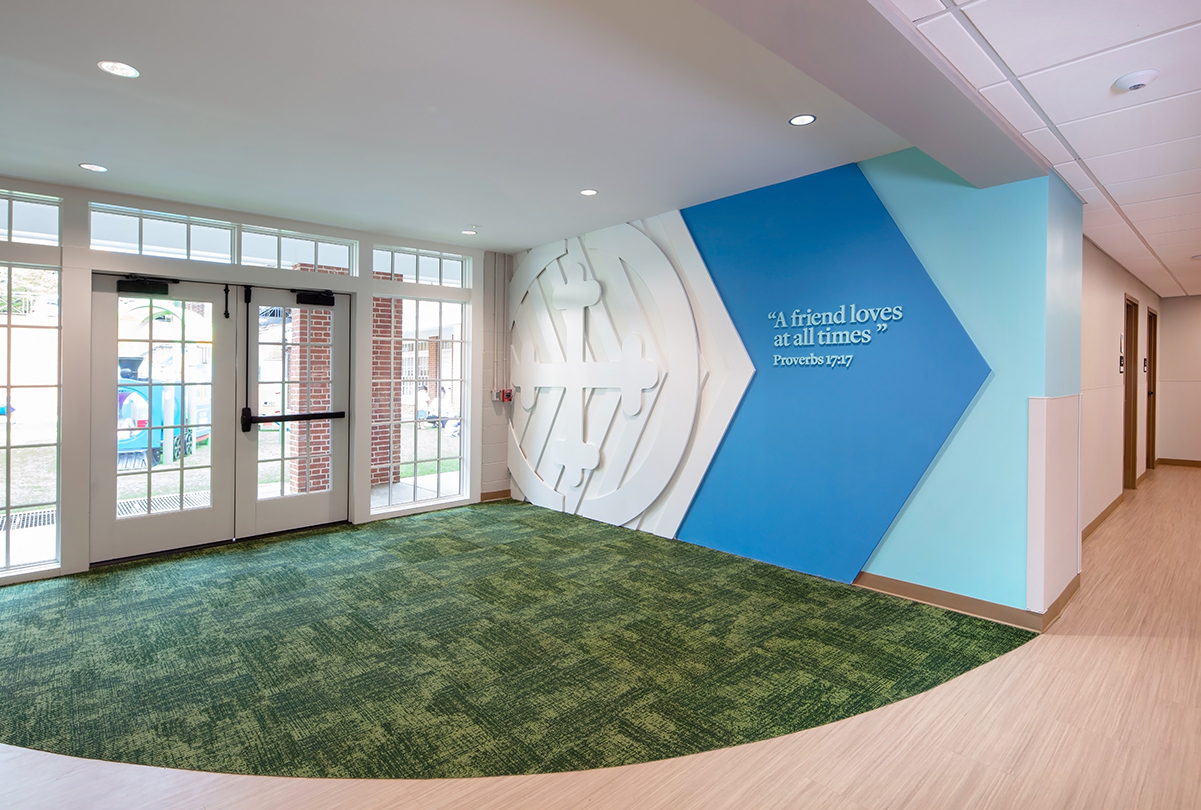 Mountain Brook Baptist Church TurnerBatson Architecture Corridor