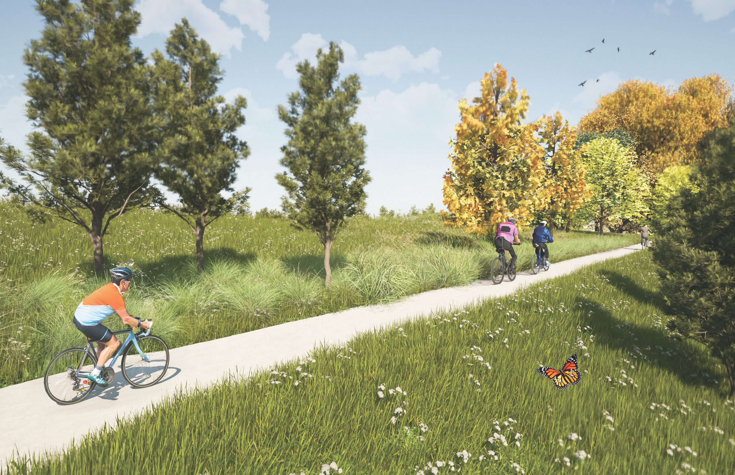 Trussville Greenway - TurnerBatson Architects - Exterior Rendering