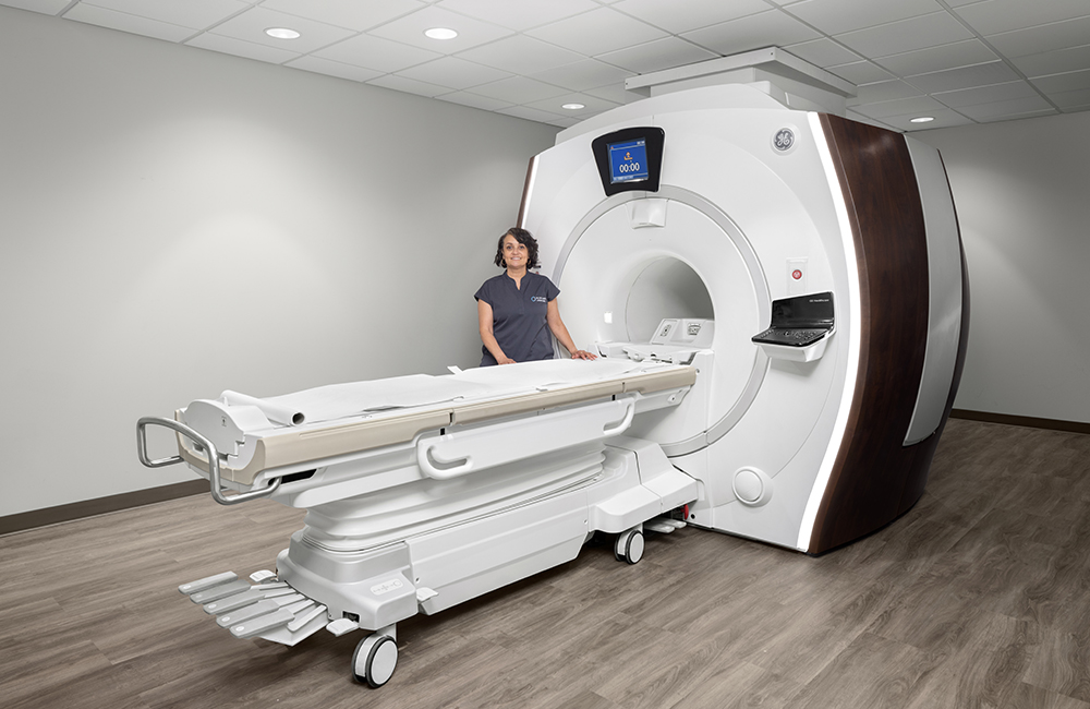 Blue Lake Open MRI - Birmingham Architecture and Interior Design - MRI Room