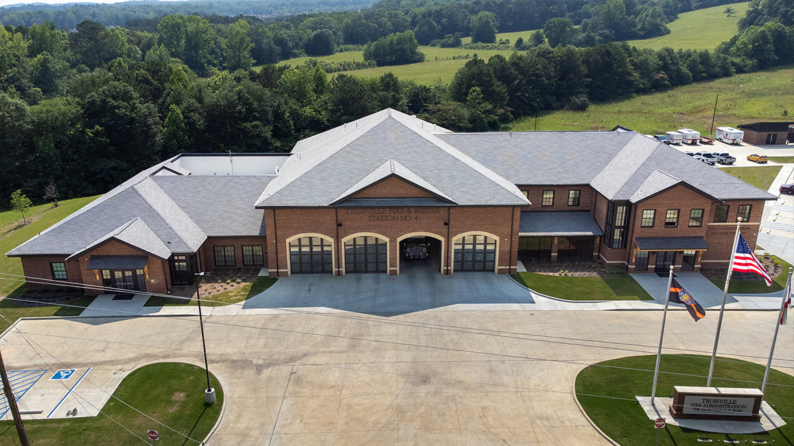 Trussville Fire & Rescue Station No. 4 - TurnerBatson Architects - Exterior