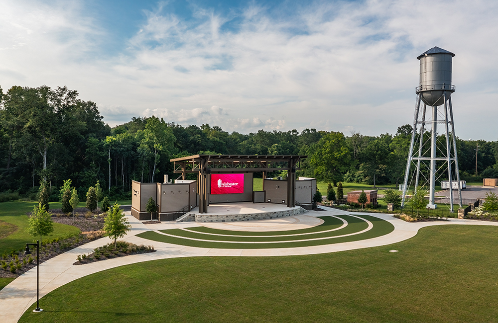 Alabaster Stage and Pavilion - TurnerBatson Architects - Stage 2