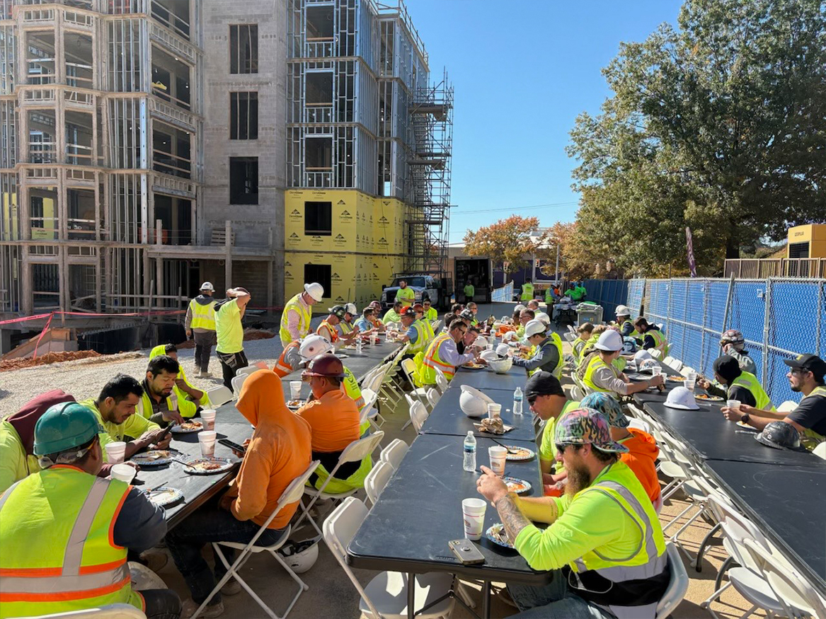 University of North Alabama LaGrange Residence Hall Celebrates Topping Out 10