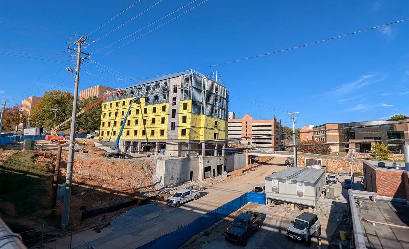 University of North Alabama LaGrange Residence Hall Celebrates Topping Out 6