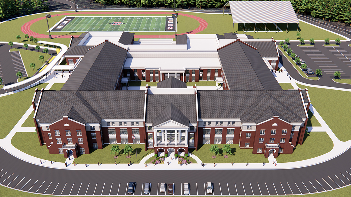 Opelika Middle School Architecture - Exterior Image 1